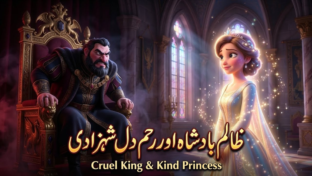 Zalim Badshah aur Rehamdil Shehzadi | Bed Time Story | Urdu story | Hindi Story 