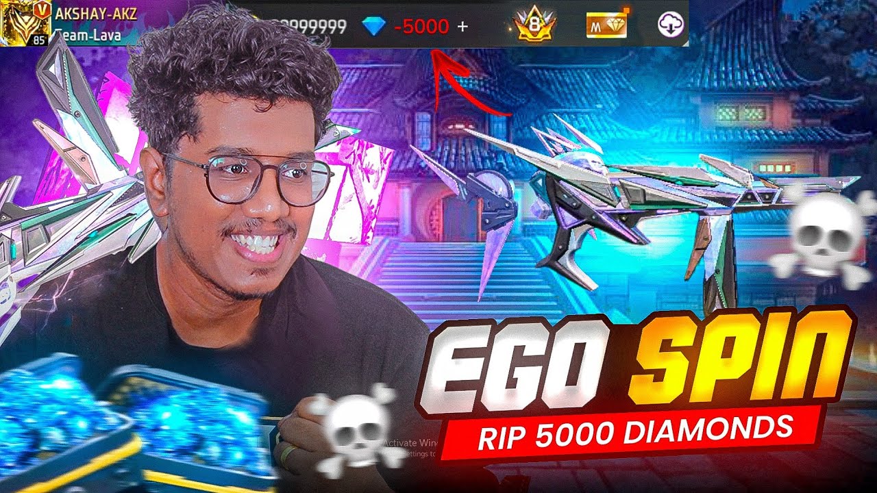 Ego അടിച്ചു Full Spin Akki 😈 New MP40 Evo Royale | Freefire Max 