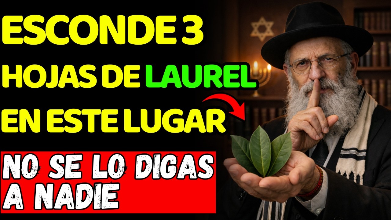 Esconde 3 hojas de laurel en ESTE lugar (sin que nadie lo sepa) y activa la abundancia en 2026
