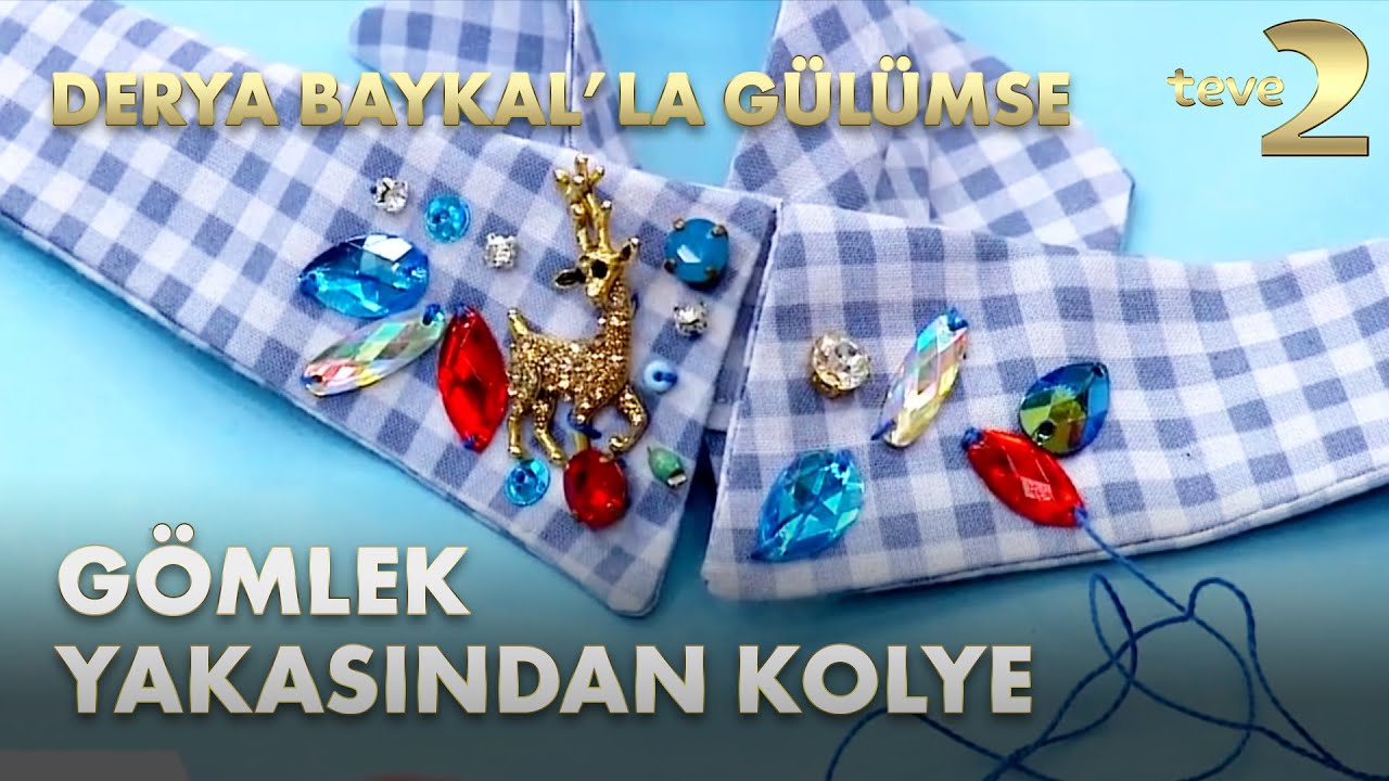 Derya Baykal'la Gülümse: Hem Spor Hem Şık Gömlek Yakasından Kolye