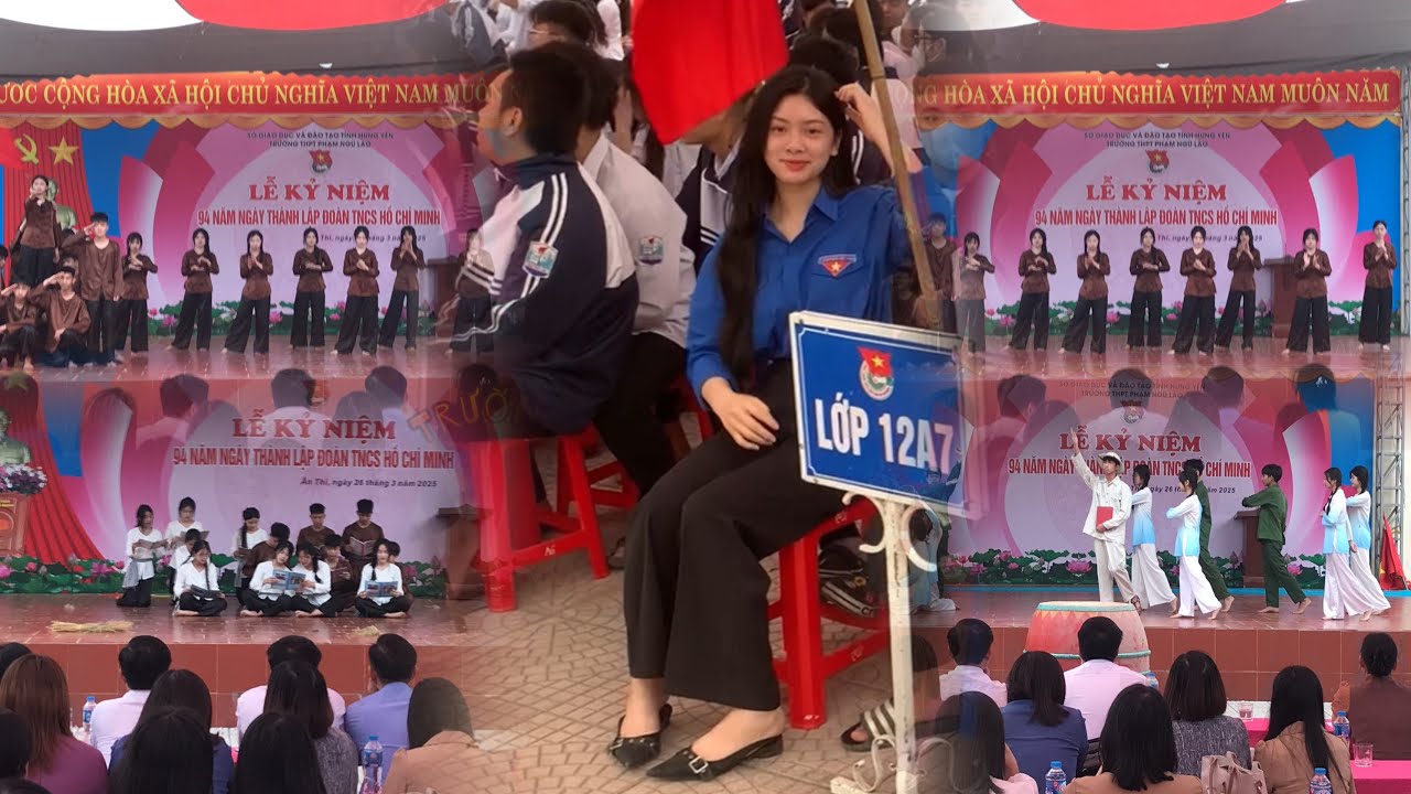 Hội thi văn nghệ trường THPT Phạm Ngũ Lão.