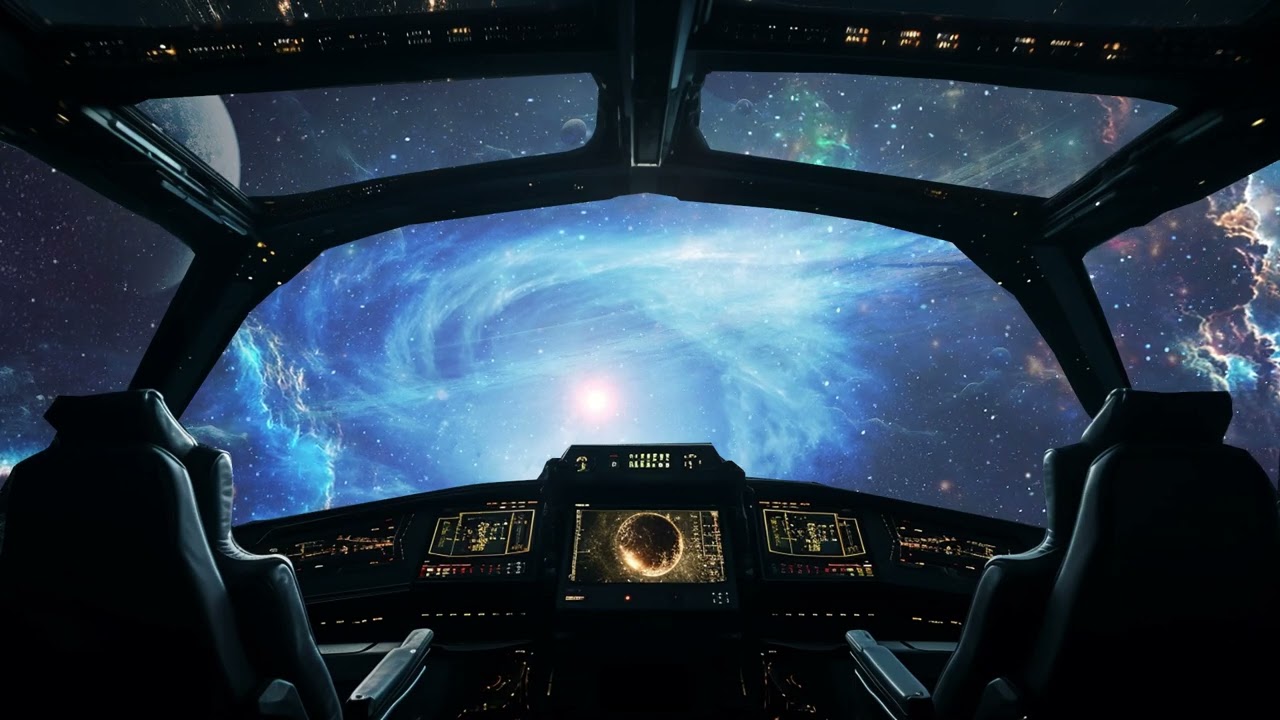 Super Deep Brown Noise | Spaceship Ambience | Good Night | Sleep, Relaxation and Tinnitus