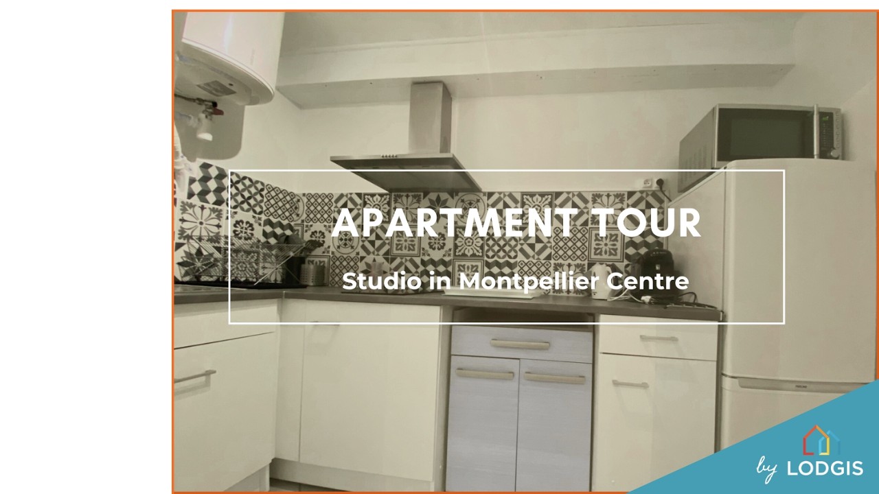 ✅ Location meubl&eacute;e &agrave; Montpellier Centre ✨Studio 26 m&sup2; en vid&eacute;o 🔎 R&eacute;f. 1M122908