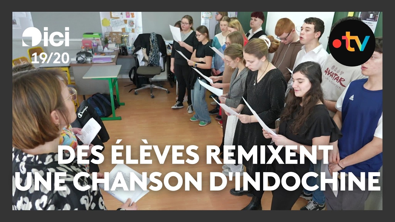 Les élèves d'un IME remixent une chanson d'Indochine