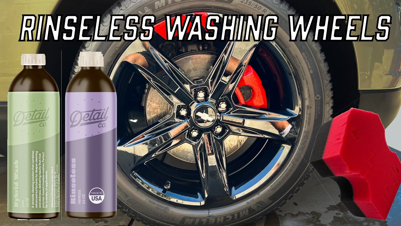 How To Rinseless Wash Wheels - The Mike G Method