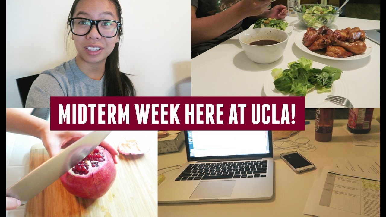 Studying For Midterms! Week 5 Here at UCLA!