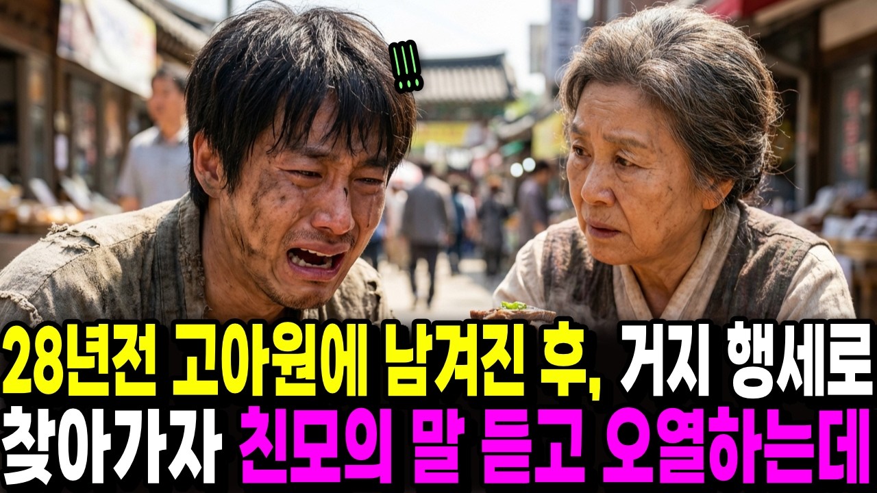 고아원에 남겨진 28년 후, 거지 행세로 찾아가자 친모의 말 듣고 오열하는데...ㅣ사연라디오ㅣ오디오북ㅣ사연오디오북ㅣ시니어사연ㅣ노후사연ㅣ감동사연ㅣ사이다사연