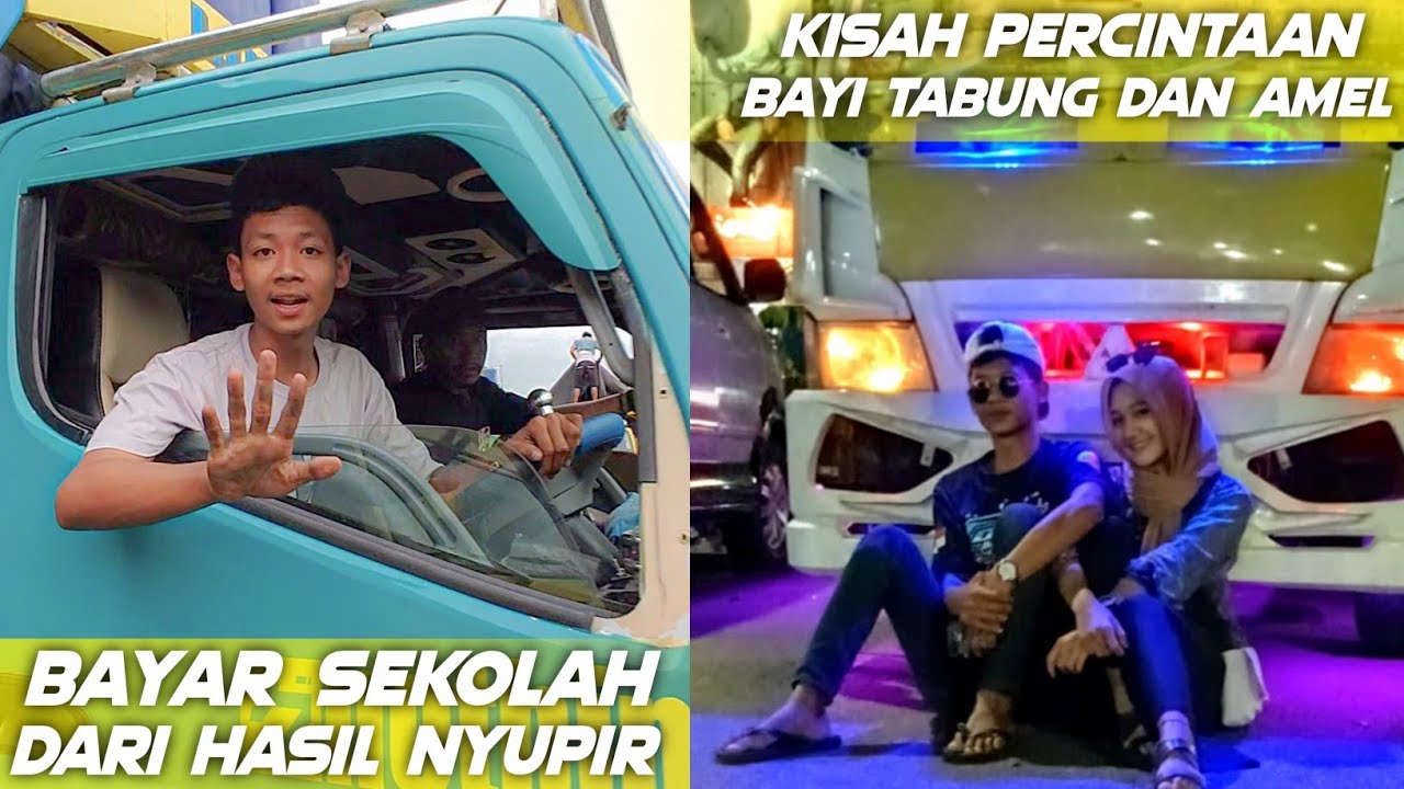 BAYAR SEKOLAH PAKAI UANG HASIL NYUPIR. KISAH PERCINTAAN BAYI TABUNG & DEK AMEL