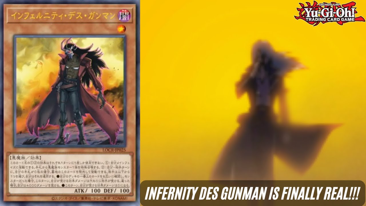 INFERNITY DES GUNMAN IS FINALLY A REAL CARD!!! Des Gunman Discussion/theorizing for Infernity! 