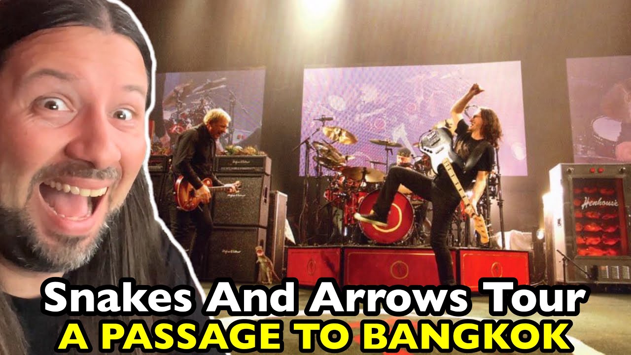 RUSH A Passage To Bangkok LIVE S&A TOUR | REACTION