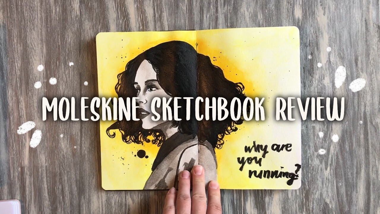 What Sketchbook Should you Get? A Moleskine Watercolor Review!!