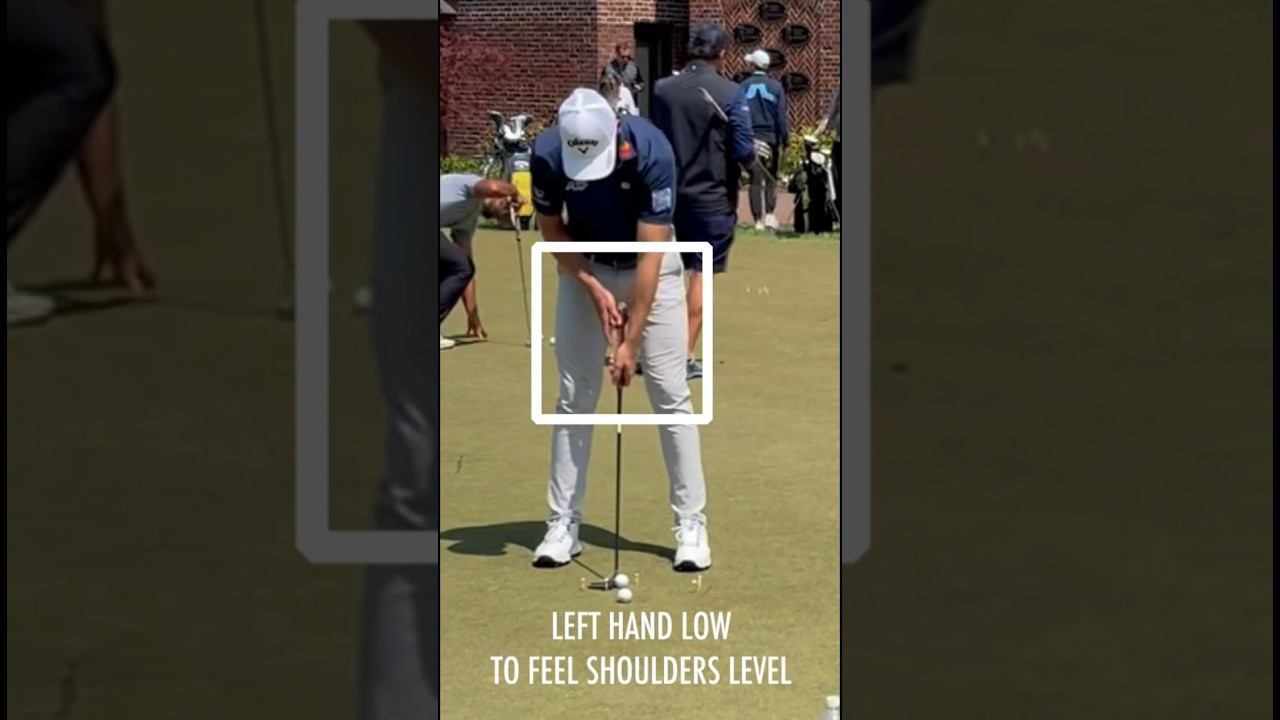 Perfect Shoulder Alignment for Putting