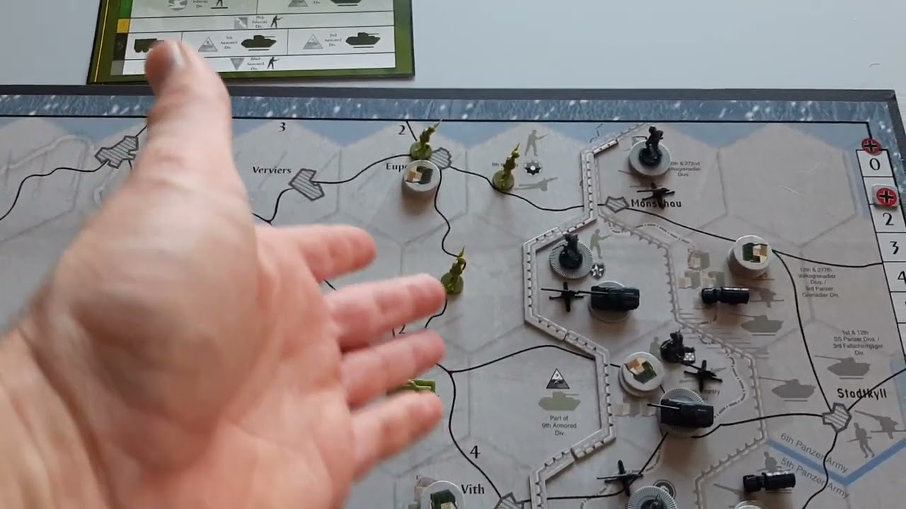 Axis and Allies Battle of the Bulge Turn 1