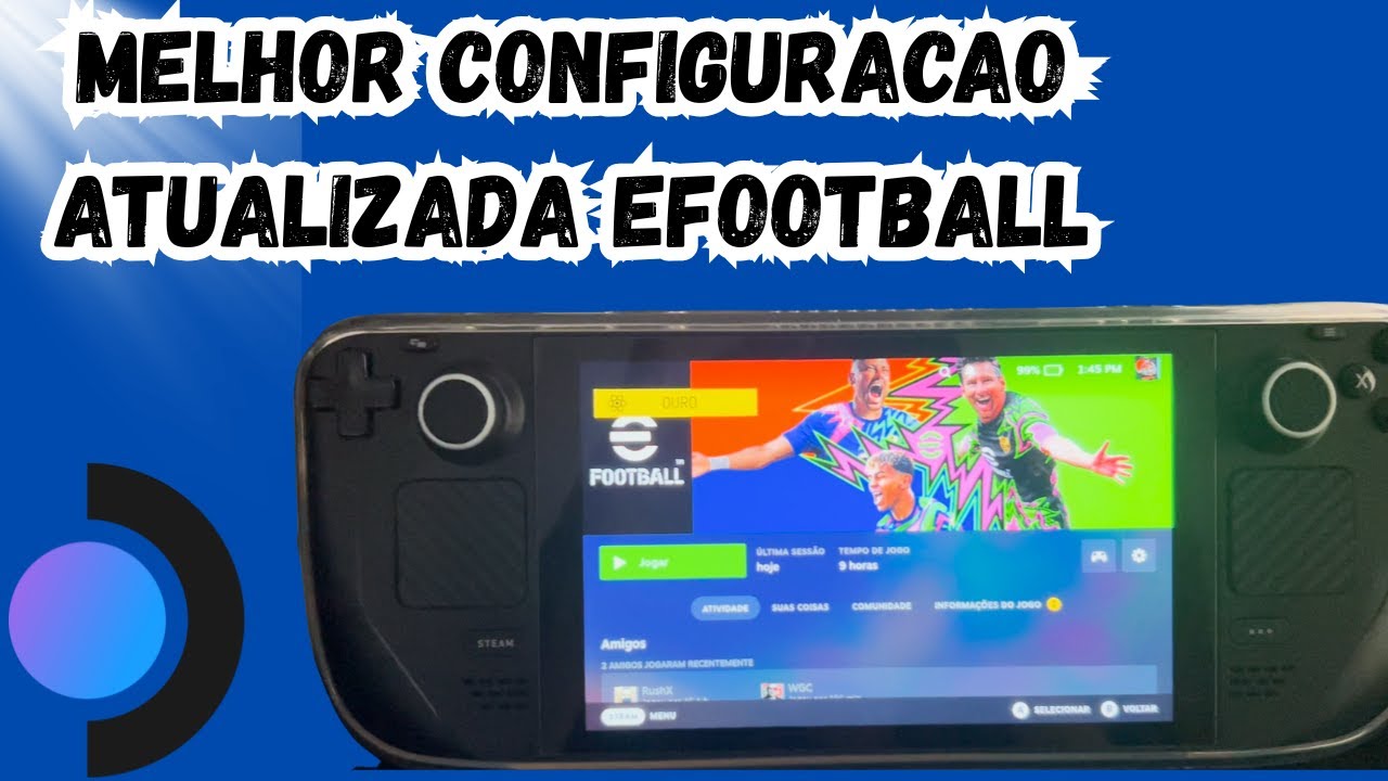 efootball 26 steam deck configura&ccedil;&atilde;o atualizada