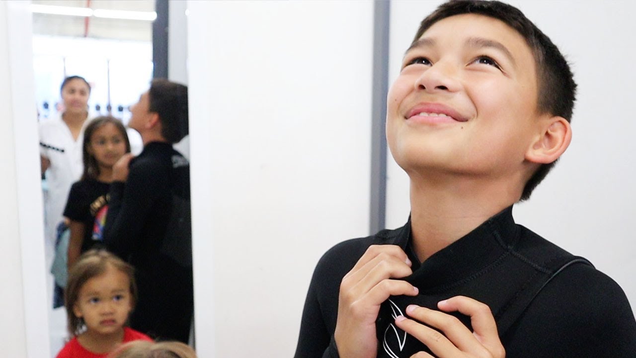 He couldn't get his wetsuit off! || plus FRESH vlog updates