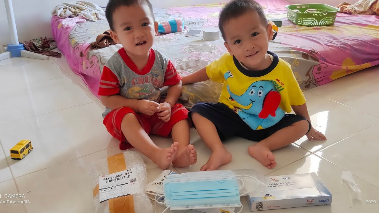 Unboxing Masker Gratis dari Wuling #BersamaWulingLawanCorona