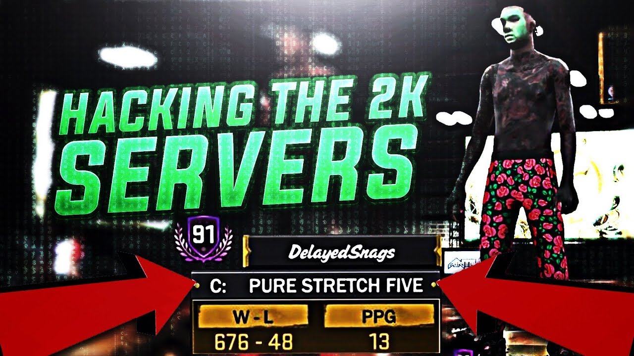 @2KSUPPORT This CHEATER *HACKED* THE 2K SERVER & IS LAG SWITCHING EVERYONE! BAN HIM! NBA 2K18 99 OVR