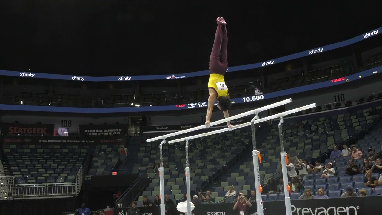 David Grossman  - Parallel Bars -  2025 Xfinity U.S. Championships   Senior Men Day 1