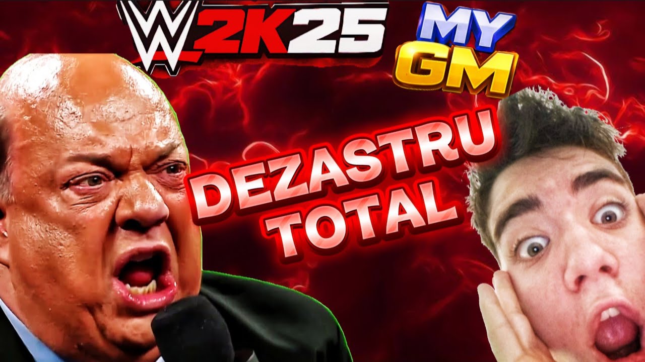MY GM a luat-o razna… Cel mai NEAȘTEPTAT event în WWE2K25!!