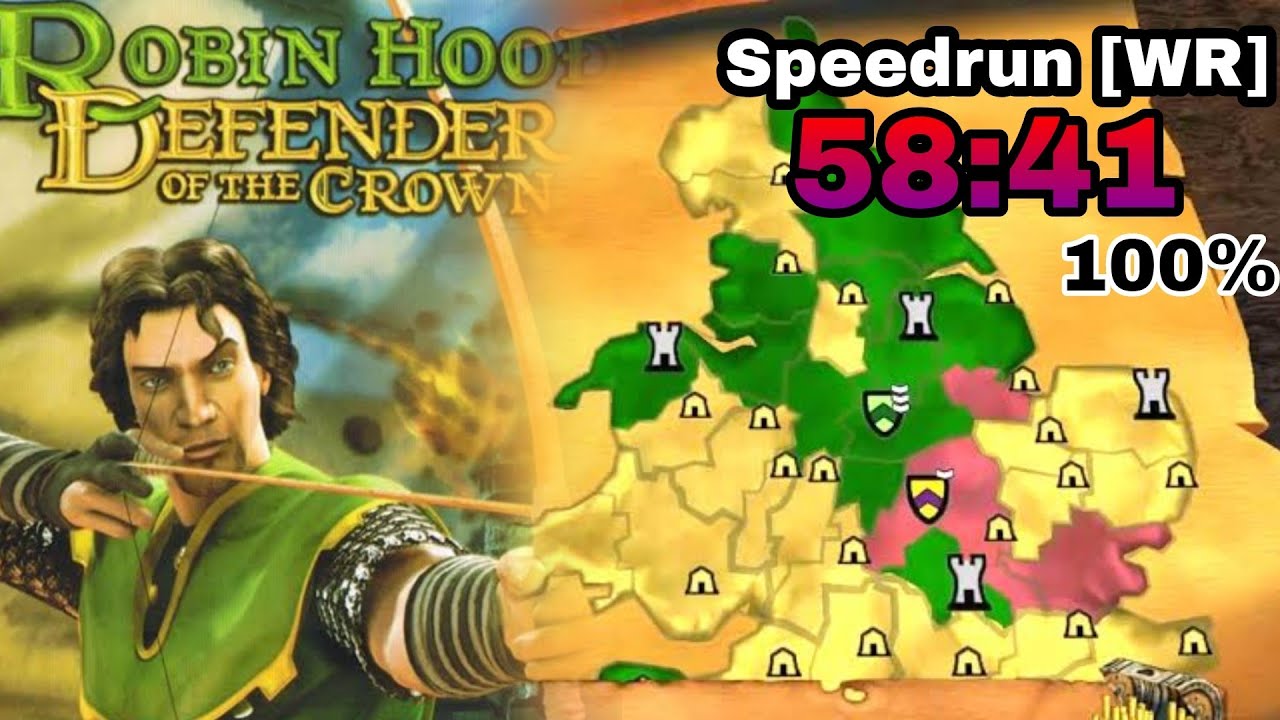 Robin Hood: Defender of the Crown (PC) Speedrun in 