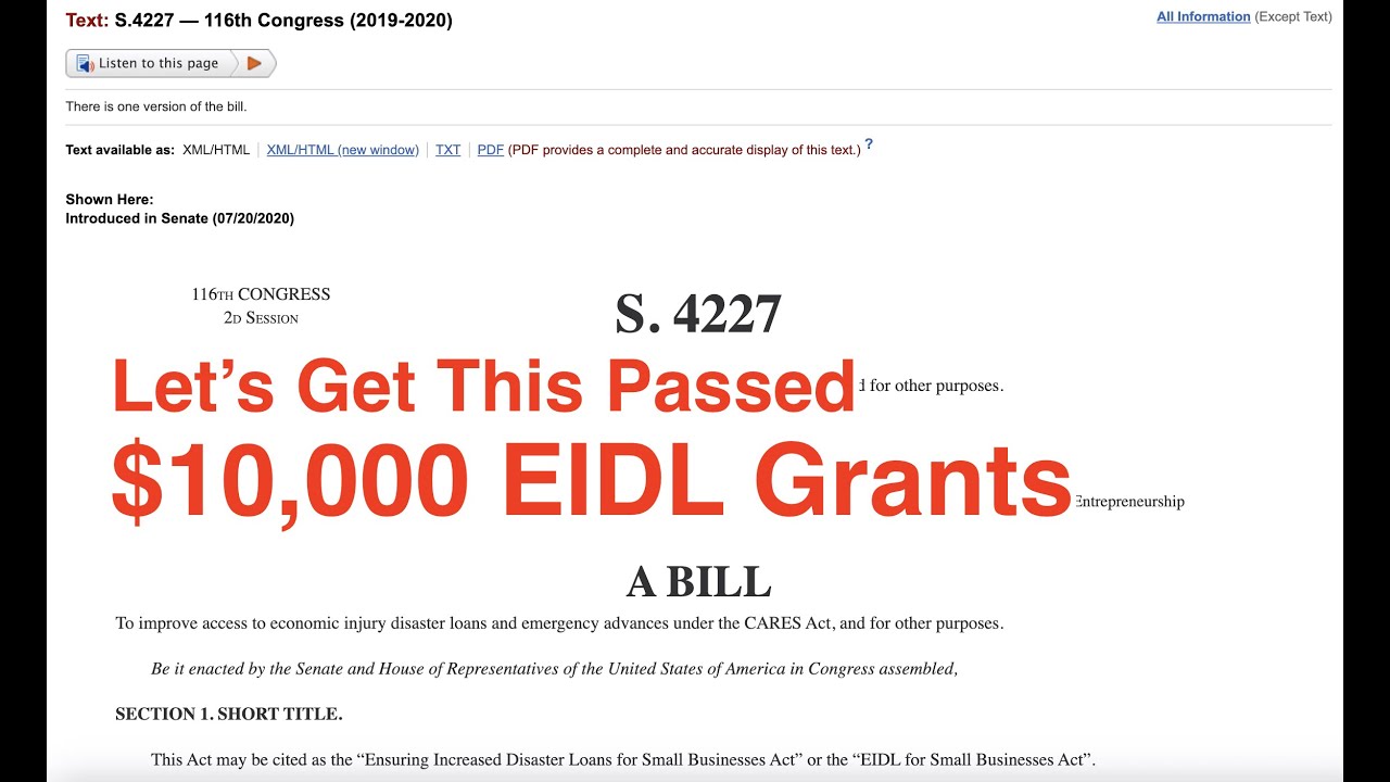 Want to Get the Full $10,000 EIDL Grants Automatically? Here's How.