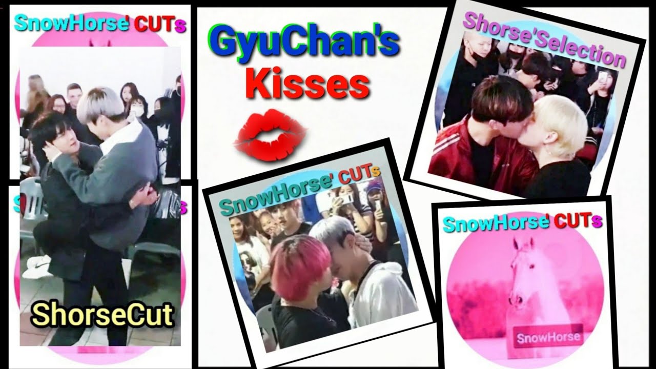 《🎠#ShorseCut👄GyuChan's💋Kisses》#KingdomS(킹덤즈) #Shine🥳HotMoments#김규찬 HongDae Busking #SnowHorse