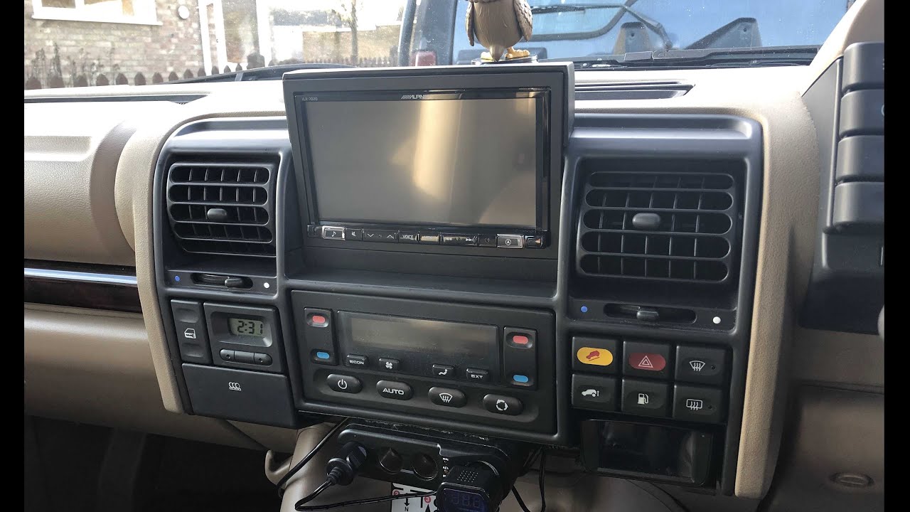 Discovery 2 Head Unit Upgrade - How I Did Mine