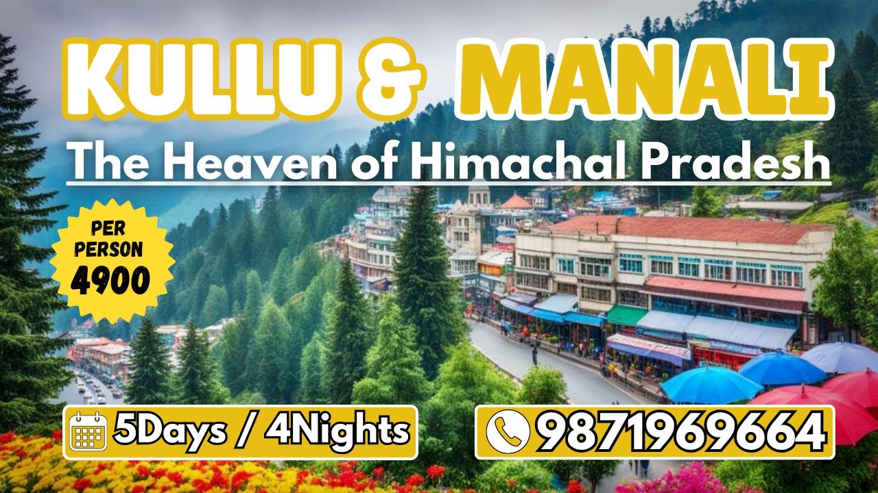 5 Days Manali Tour Package || Kullu Manali Tour Package || ☎️ 9871969664 || #manali #travel