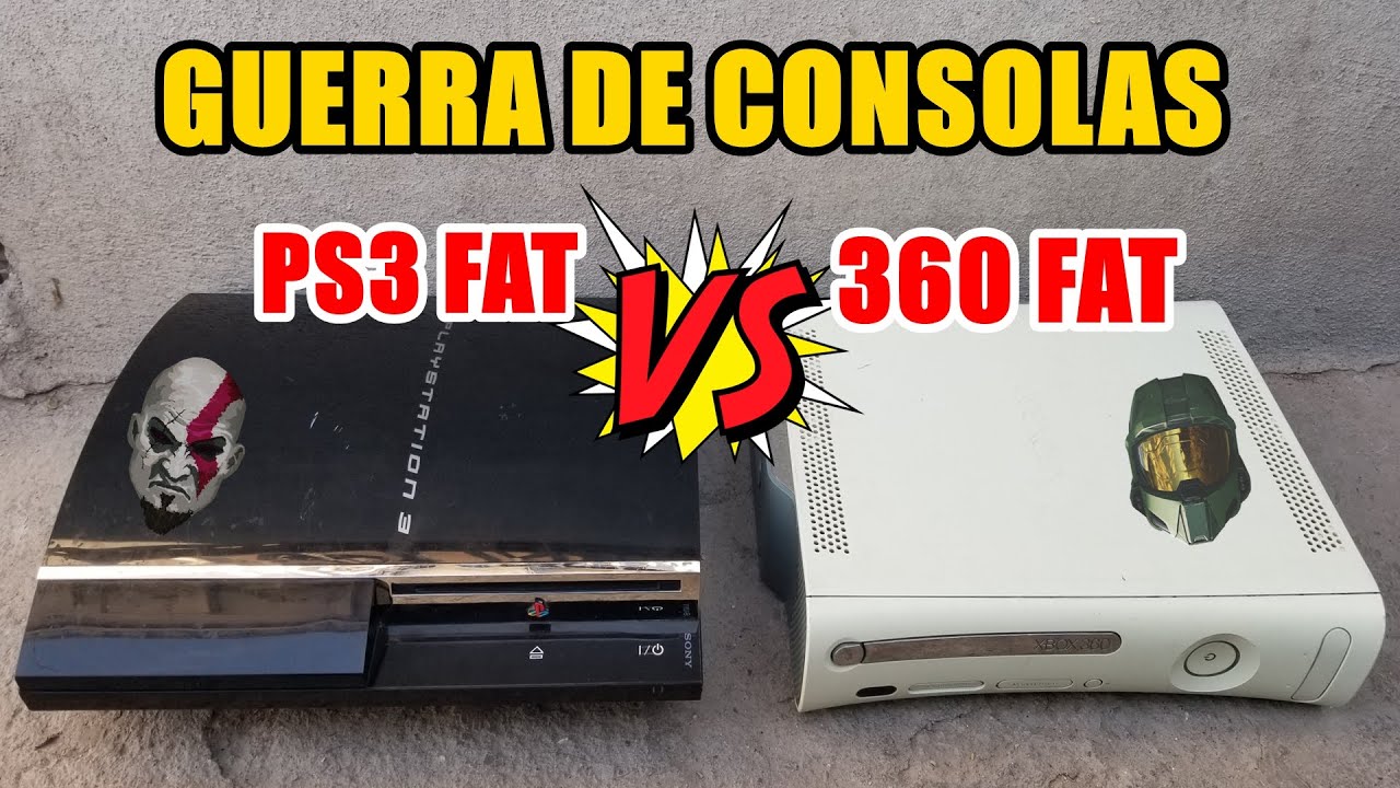 Guerra de Consolas - PS3 Fat VS Xbox 360 Fat - Cual es la Mejor?