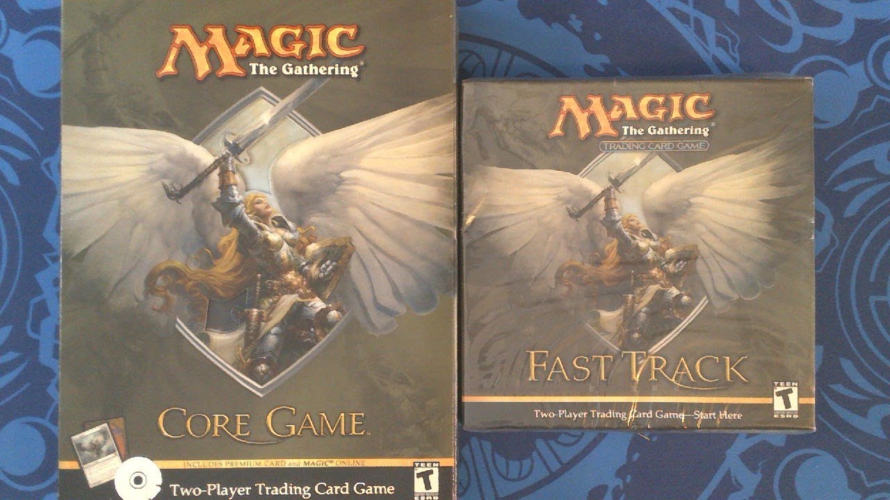 Magic the Gathering 2005 Ninth Edition Core Game Box and Fast Track - #ThrowbackThursday 9