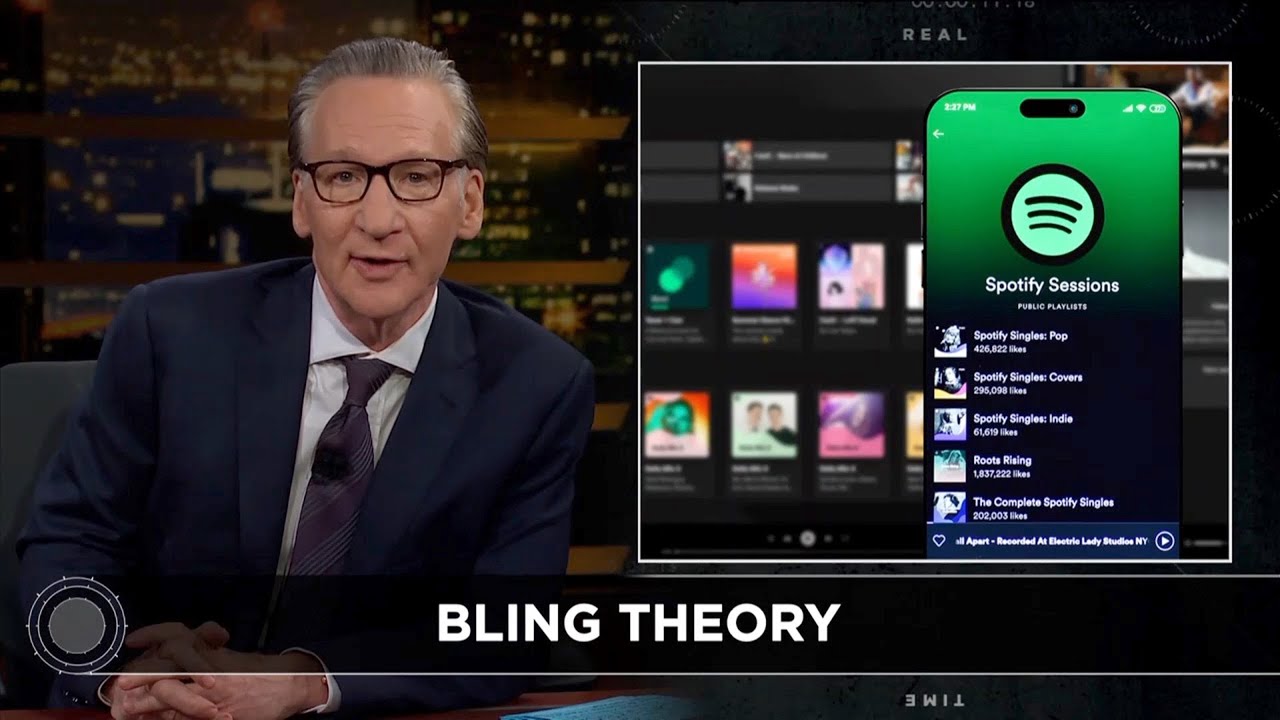 New Rule: Music Materialism | Real Time with Bill Maher (HBO)