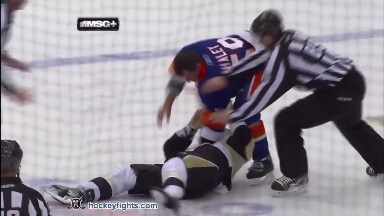 Craig Adams vs Micheal Haley Feb 11, 2011