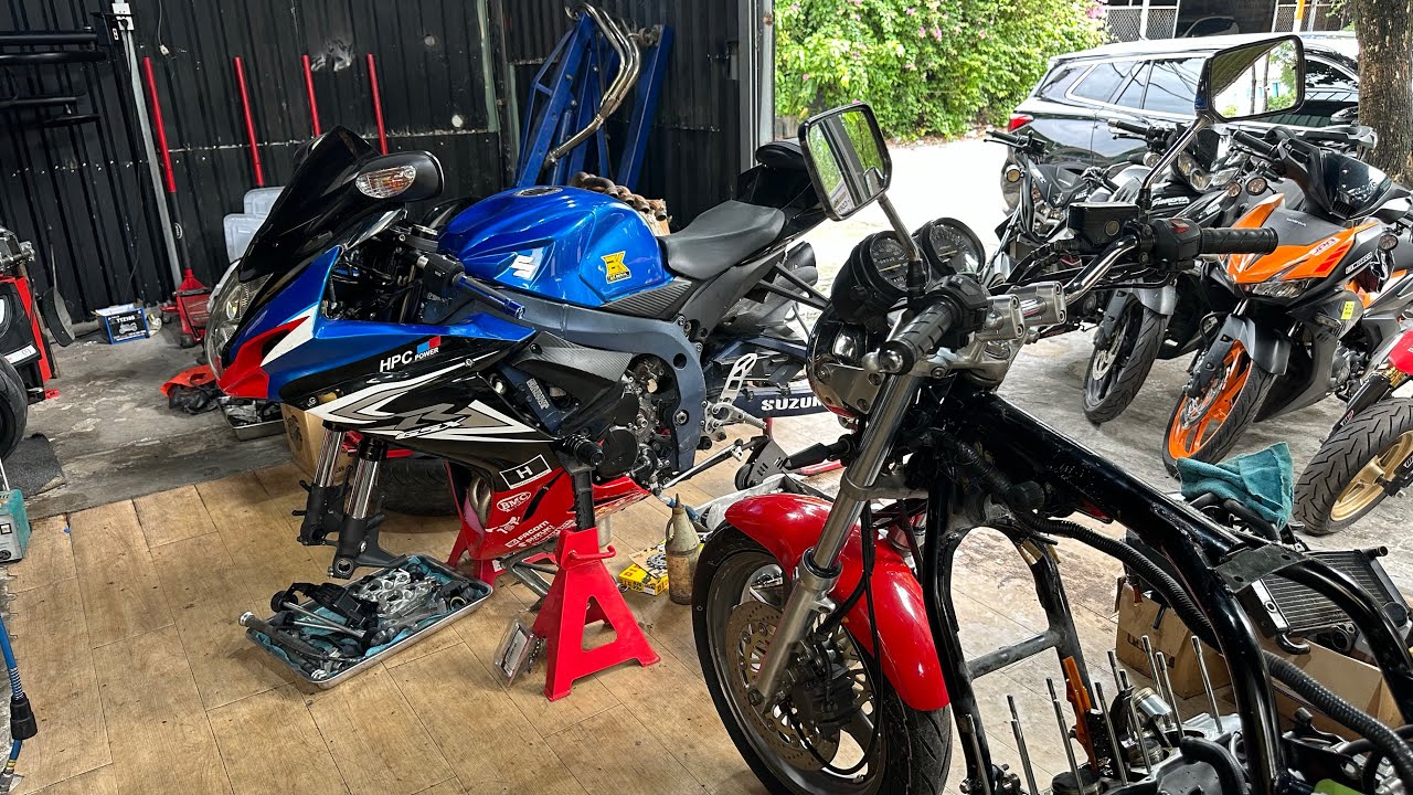 CB400 thổi ron, đường nước xình đất tại sao ?