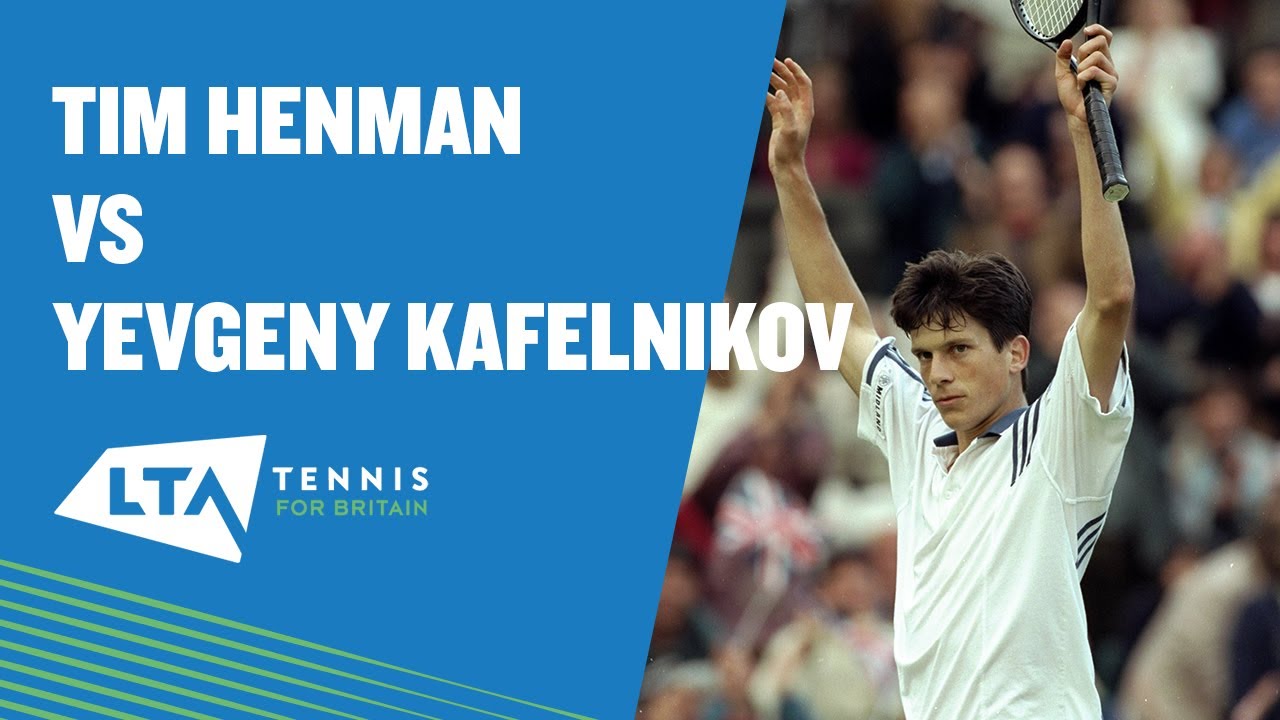 Best shots from Tim Henman v Yevgeny Kafelnikov at Wimbledon