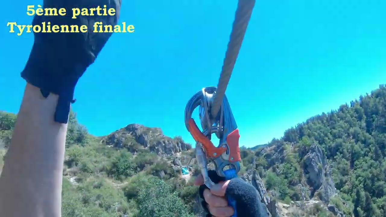 La via ferrata du Malzieu Ville # Montagne # Go Pro 7