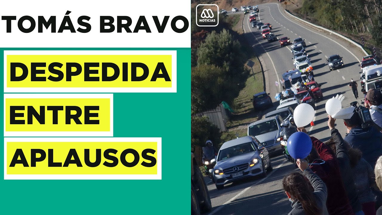 TOMÁS BRAVO | Despiden entre aplausos los restos del pequeño