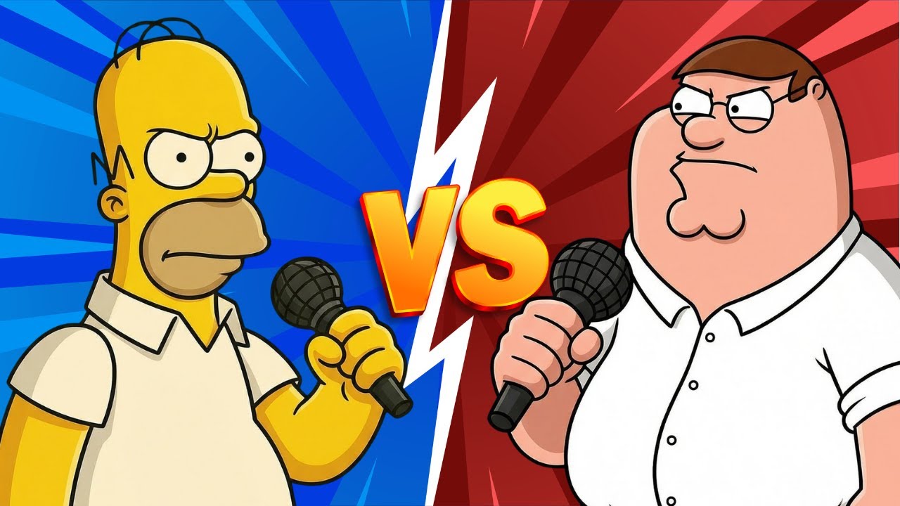 HOMER SIMPSON VS PETER GRIFFIN