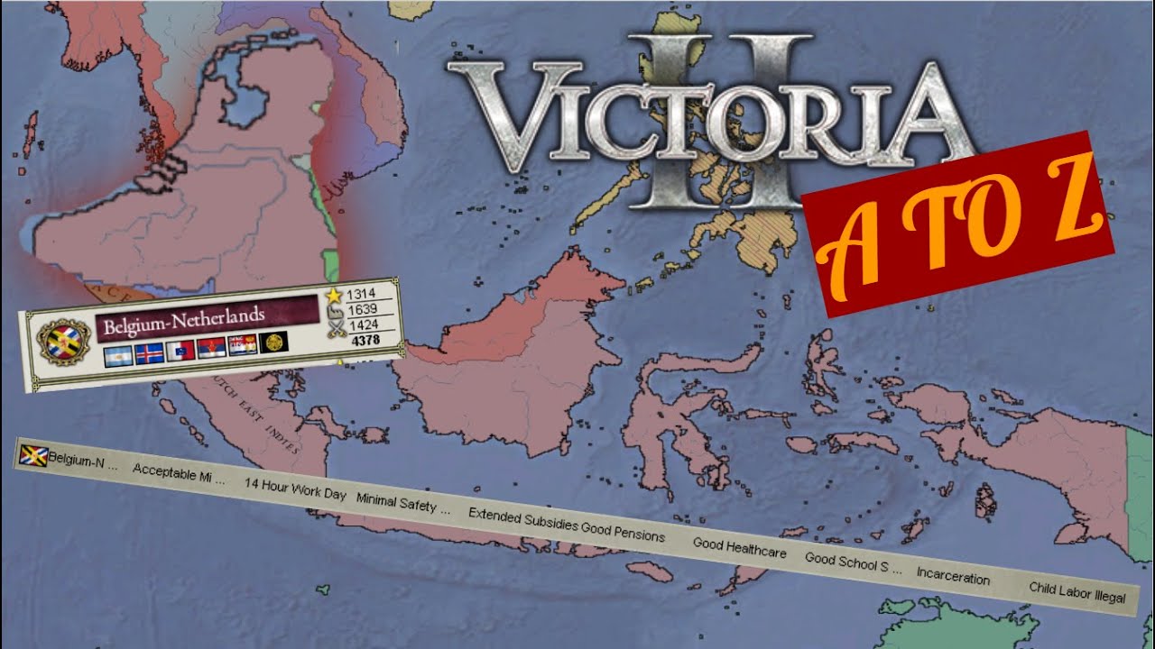 How Belgium-Netherlands Invented the Welfare State: Victoria 2 A to Z
