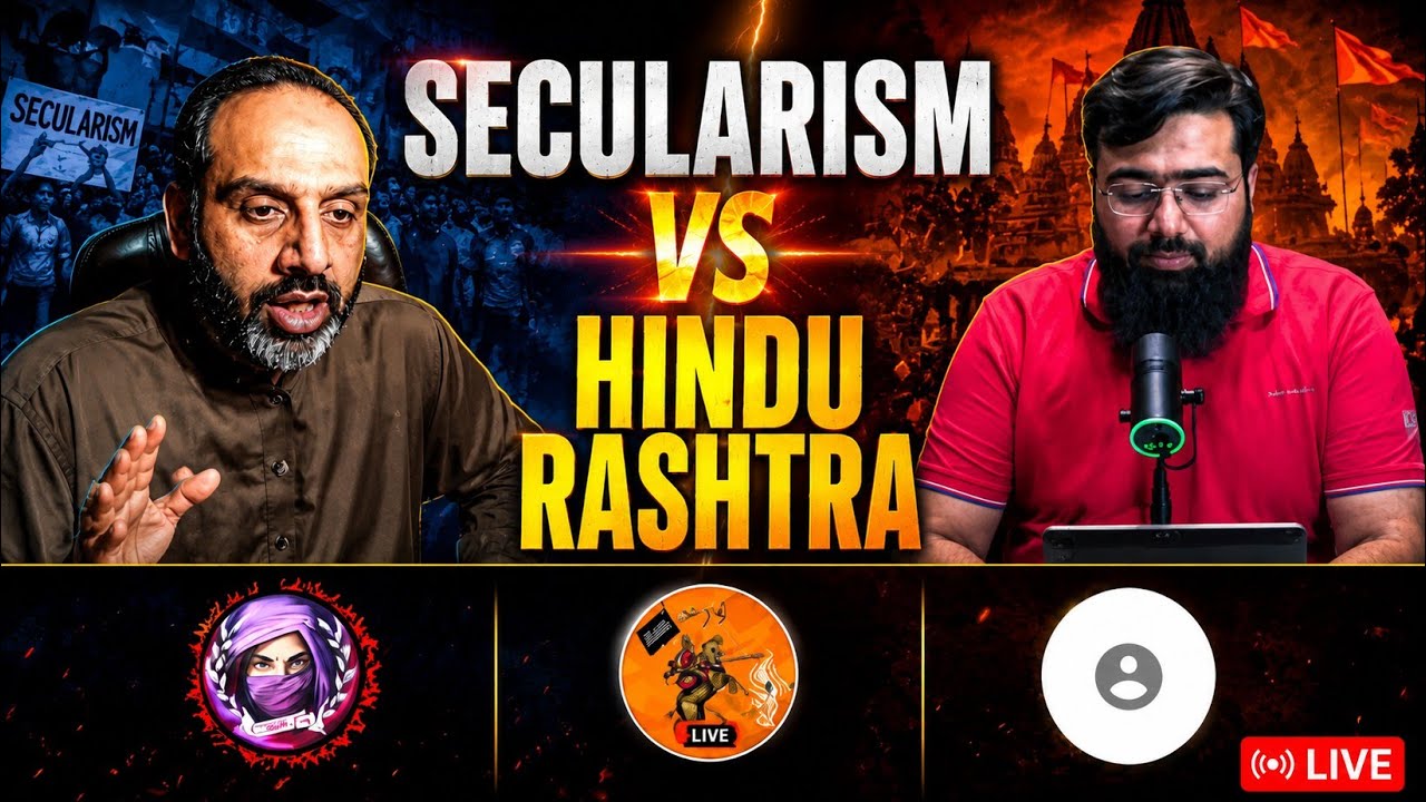 Secularism Vs Hindu Rashtra 🔥 Heated Debate | Amir Haq | Qaisar Ahmed Raja | Elaina Ali 