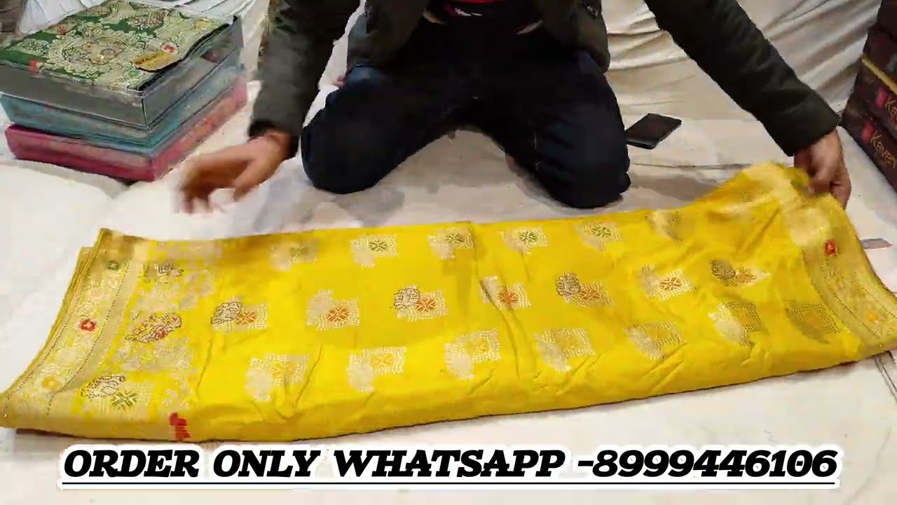 बनारसी साड़ियों का बहुत ही प्यारा कलेक्शन||🌹Silk Saree Design 2024🎉||Wholesale Price Guaranteed.