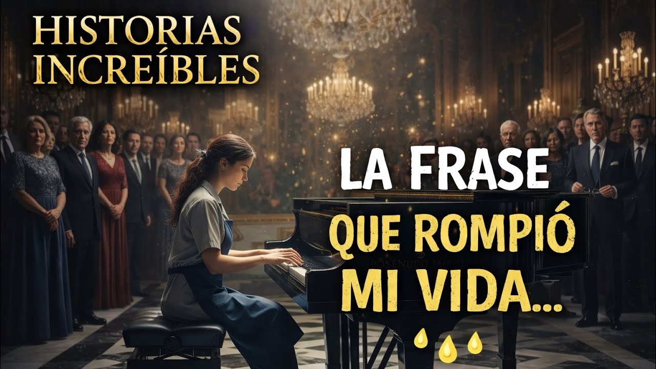 NO TOQUES ESE PIANO se burló el millonario Pero cuando la empleada empezó a tocar el salón quedó