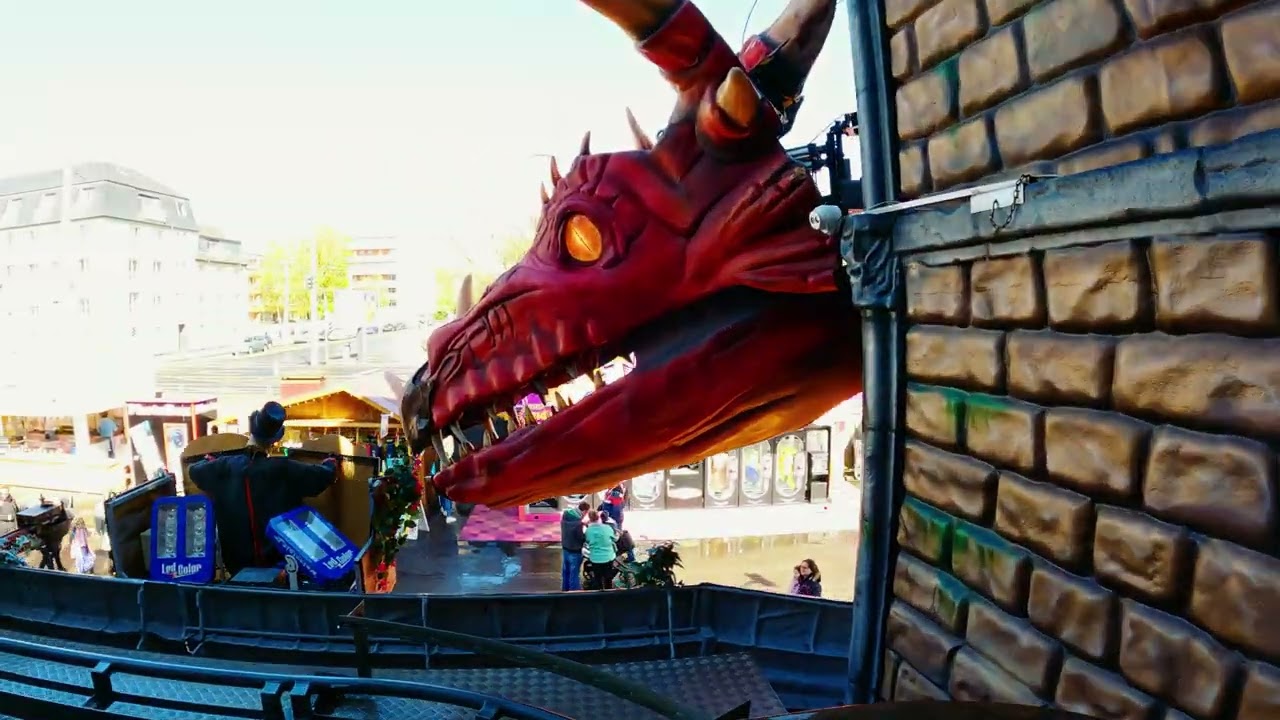 Spuk - Der Geistercoaster (Sipkema - Lutjens) - Spaßige Geisterbahn auf Deutzer Kirmes 2024 | POV