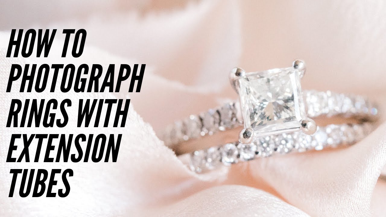 How to Use Extension Tubes to get Close Up Ring Shots for Wedding Photographers!