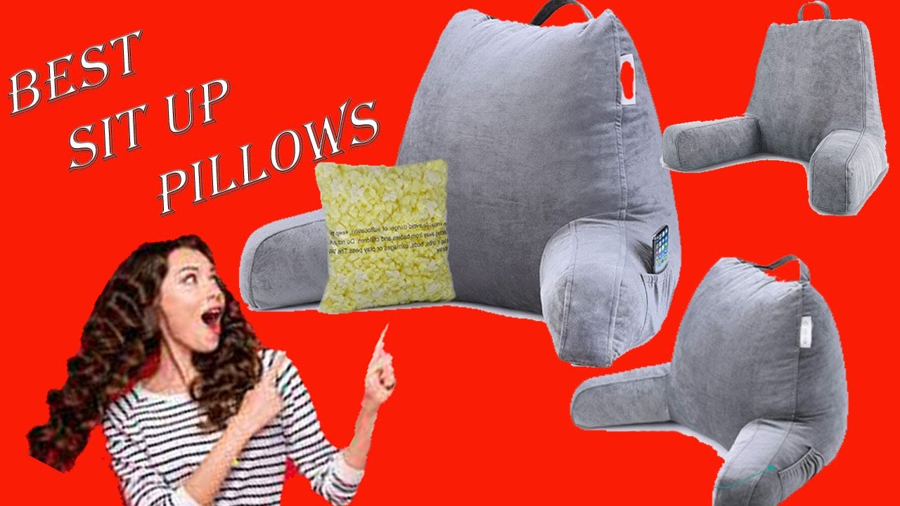 Best Backrest Pillow In Bed For Reading Book Or Watching TV