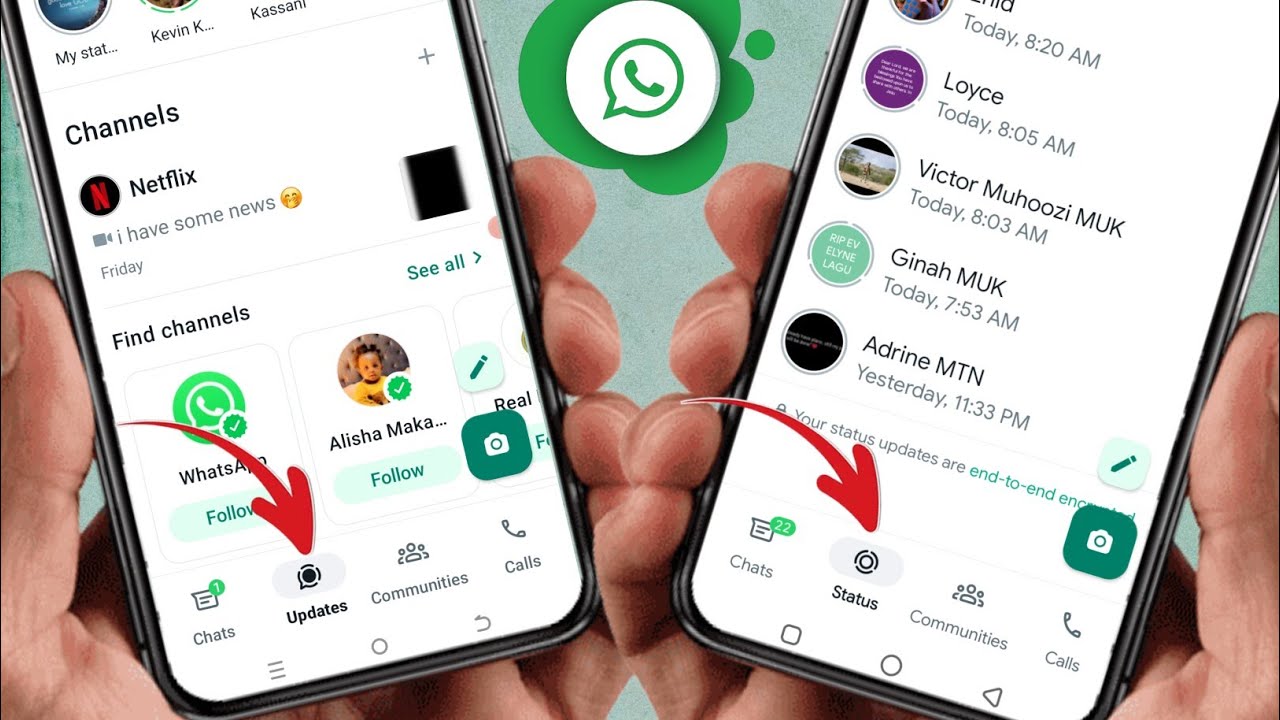 Как удалить опцию каналов WhatsApp | Удаление обновлений каналов WhatsApp