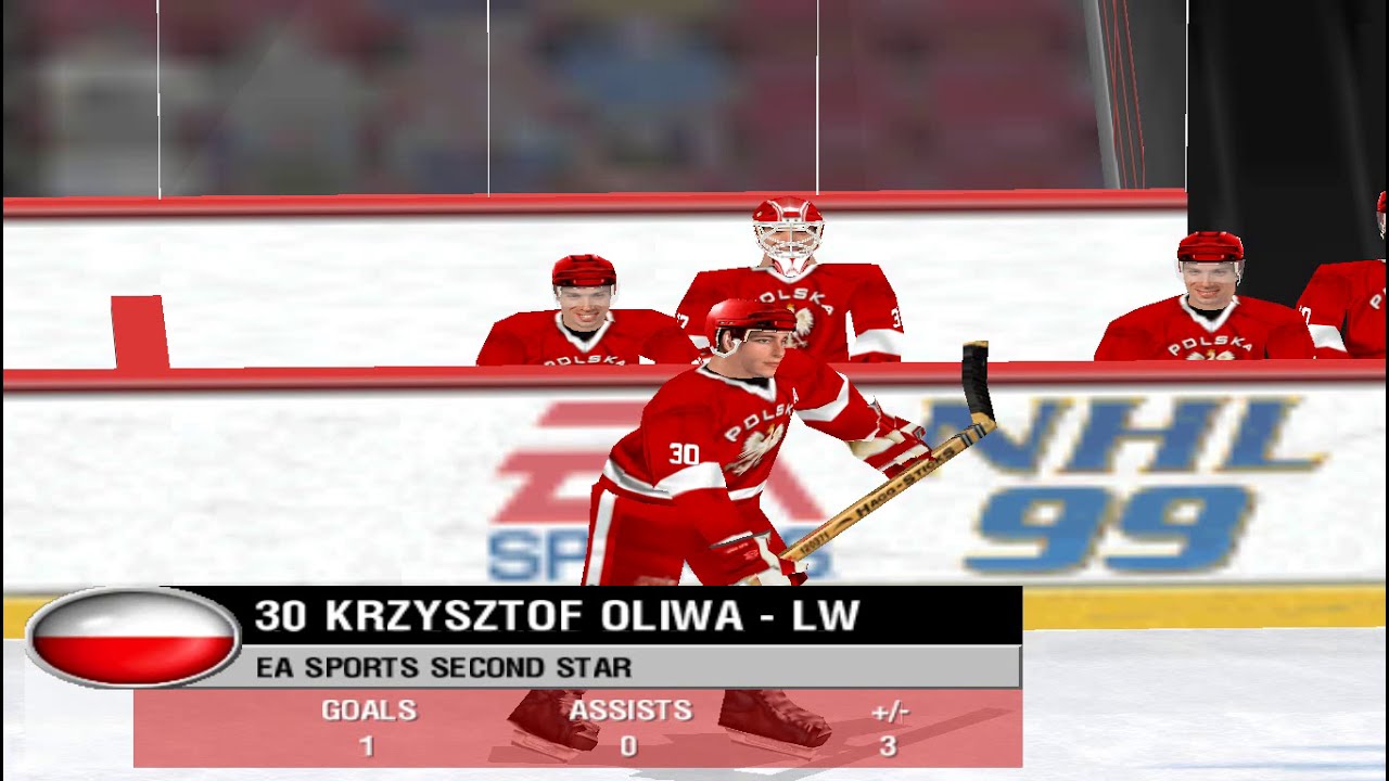 NHL 99 (PC) Gameplay: Belarus - Poland 0:3