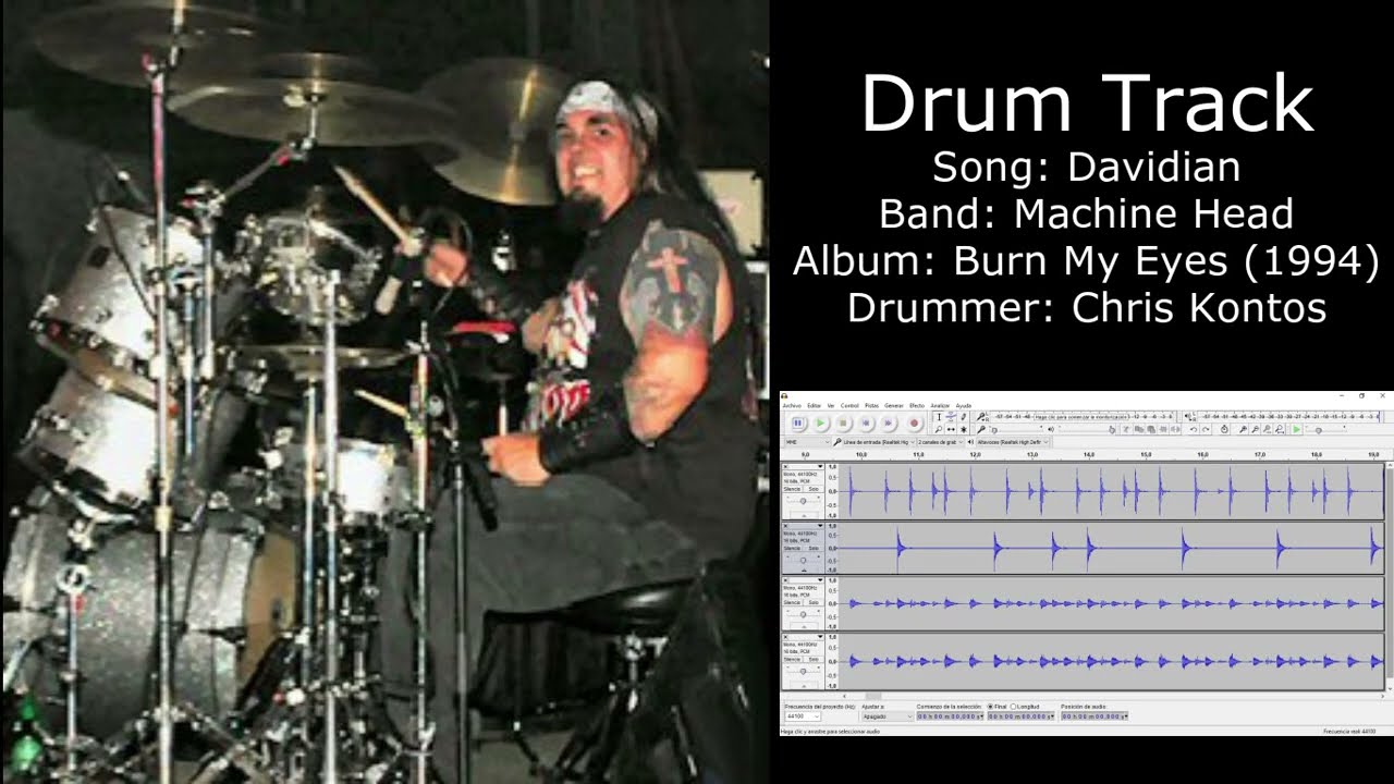 Davidian (Machine Head) • Drum Track