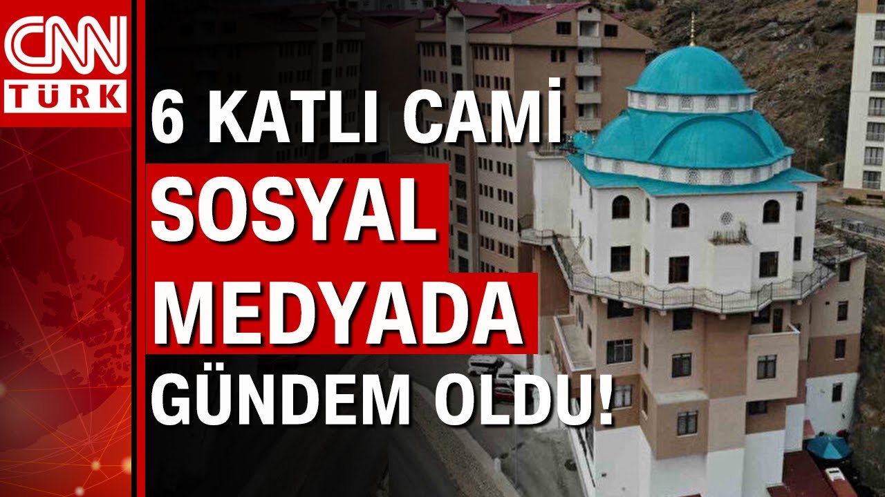 Gören hayrete düşüyor! Gümüşhane'de apartmanın üzerine cami yapıldı