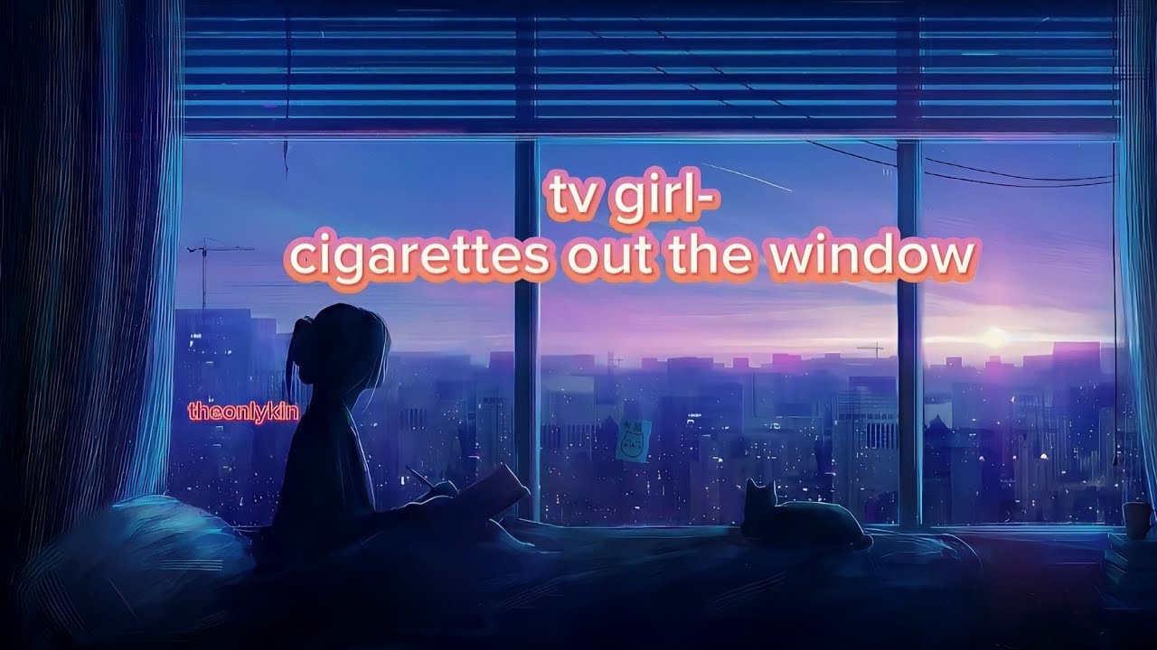 tv girl- cigarettes out the window 🪟 🤍 #sing #karaoke #karaokeversion #tvgirl @teeveegirl