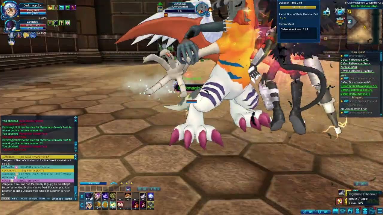 Daily Routine! Let's Play DMO and Chat?! - Digimon Masters Online